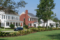 The walking tour of Celebration will stop at several neighborhoods showcasing a wide variety of building typologies and styles designed in accordance with an Architectural Pattern Book.