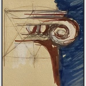 2025 New Heights Napkin Sketch Poster
